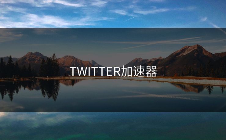 TWITTER加速器 TWITTER加速器